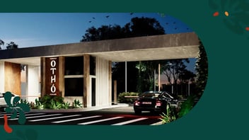 Fachada Terrenos OTHÓ Hunucmá, Yucatán