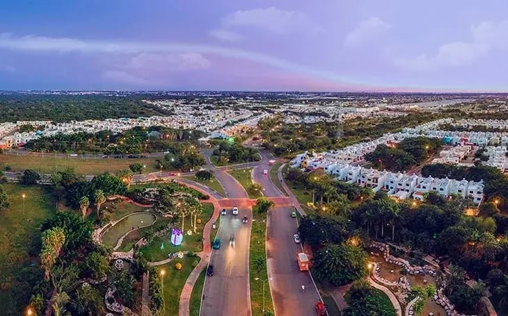 Vista aérea de Ciudad Caucel